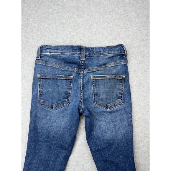 Art Class Girls Distressed Blue Wash Skinny Jeans Size 7 - Picture 6 of 9